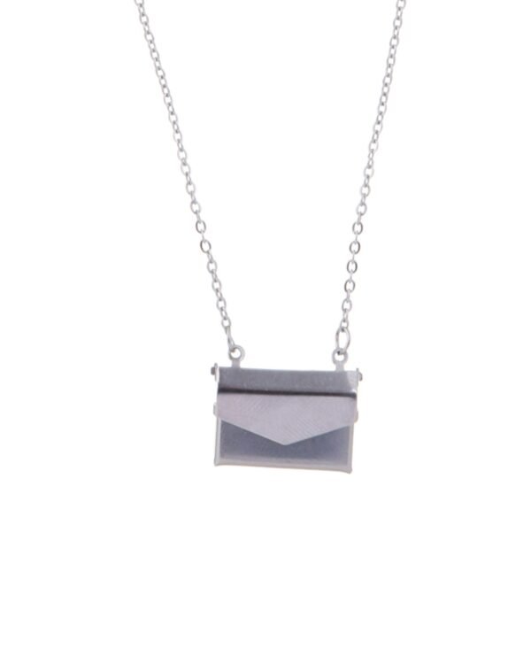 Envelope Pendant Necklace