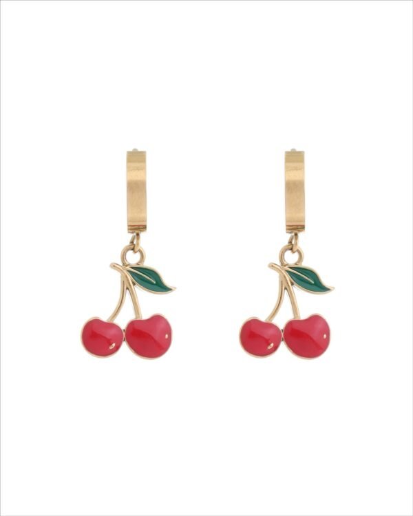 Cherry Drop Earrings