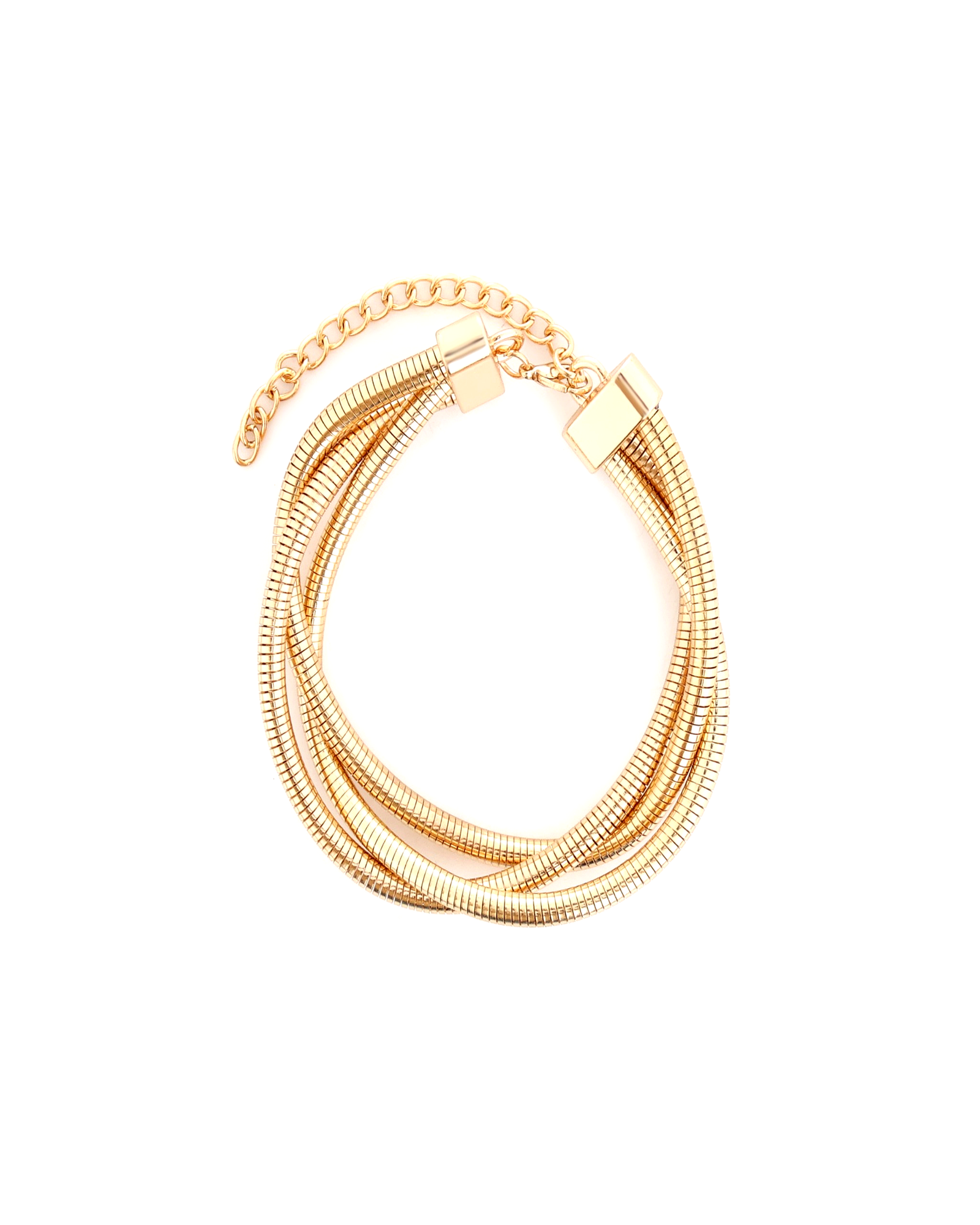 Multi Layer Snake Chain Bracelet